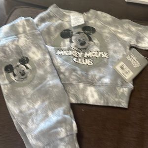 Mickey Mouse tie dye sweatsuit